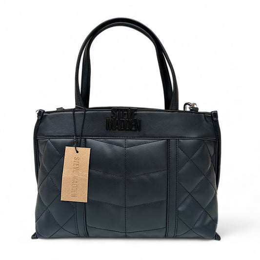 Steven Madden Black Belia 2 Satchel